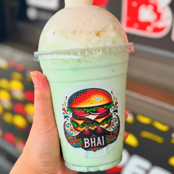 Pistachio milkshake