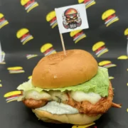 chicken tikka burger