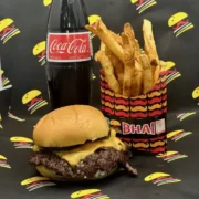 classic smash burger meal